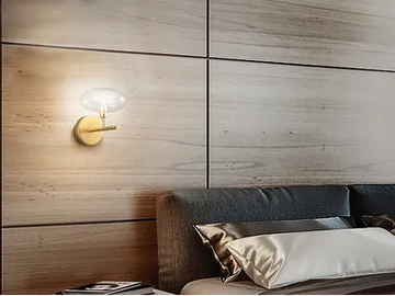 DOLCE Ø 17 - Glass wall lamp by Metal Lux - view 2